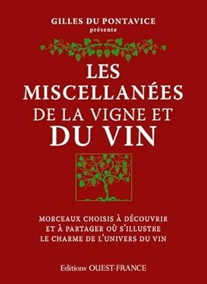 Image du vendeur pour Miscellanes de la vigne et du vin mis en vente par Dmons et Merveilles