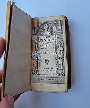 Image du vendeur pour Classic literature 1624 I Tragoediae. Serio emendatae. Editio prioribus longe correctior. Amsterdam, Guiljel. Jans. Caesium [= Willem Jansz. Blaeu], 1624, 263+[1] pp. mis en vente par Antiquariaat Arine van der Steur / ILAB