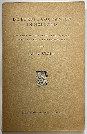 News Printing Press, 1938 | De Eerste Couranten in Holland. Bijdrage tot de Geschiedenis der Gesc...