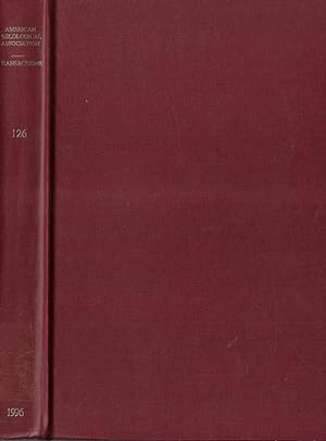 Bild des Verkufers fr Transactions of the American philological association Volume 126 1996 zum Verkauf von Biblioteca di Babele