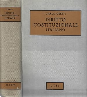 Bild des Verkufers fr Diritto costituzionale italiano zum Verkauf von Biblioteca di Babele