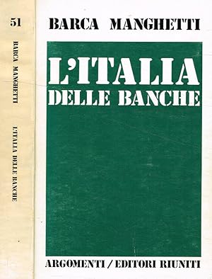 Bild des Verkufers fr L'italia delle banche zum Verkauf von Biblioteca di Babele