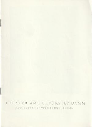 Bild des Verkufers fr Programmheft Truman Capote DIE GRASHARFE Premiere 6. April 1962 Spielzeit 1961 / 62 zum Verkauf von Programmhefte24 Schauspiel und Musiktheater der letzten 150 Jahre