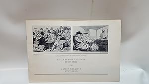 Seller image for An Exhibition of Caricatures by Thomas Rowlandson 1756-1827 and James Gillray 1757-1815. for sale by Cambridge Rare Books