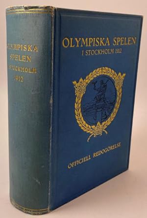 Imagen del vendedor de V. Olympiaden. Officiell redogrelse fr olympiska spelen i Stockholm 1912. a la venta por Rnnells Antikvariat AB