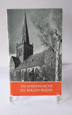 Image du vendeur pour Die Marienkirche zu Bergen/Rgen. mis en vente par AphorismA gGmbH