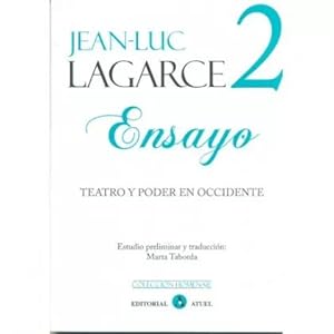 Imagen del vendedor de Ensayo - Jean-luc Lagarce a la venta por Green Libros