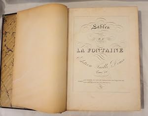 Image du vendeur pour Fables de La Fontaine. dition taille-douce. mis en vente par Librairie La Perle Rare