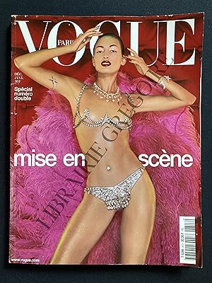 VOGUE PARIS-N°813-DECEMBRE 2000 ET JANVIER 2001-NIEVES ALVAREZ