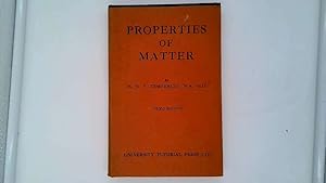 Seller image for Properties of Matter for sale by Goldstone Rare Books