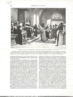 Bild des Verkufers fr LAMINA 4763: Cortes de Alcala de Henares del ao 1348 zum Verkauf von EL BOLETIN