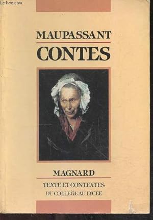 Immagine del venditore per Contes - texte et contextes du college au lycee venduto da Le-Livre