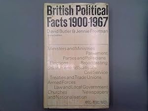 Image du vendeur pour British political facts 1900-1967 mis en vente par Goldstone Rare Books