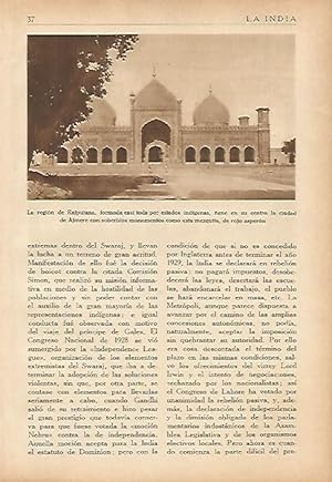 Imagen del vendedor de LAMINA 5554: Mezquita de Ajmere a la venta por EL BOLETIN