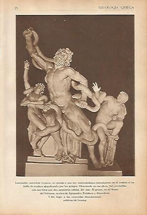 Seller image for LAMINA 5580: Laocoonte for sale by EL BOLETIN