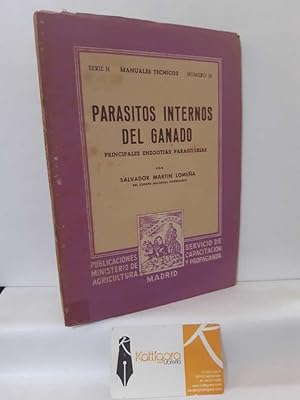 Imagen del vendedor de PARSITOS INTERNOS DEL GANADO, PRINCIPALES ENZOOTIAS PARASITARIAS a la venta por Librera Kattigara