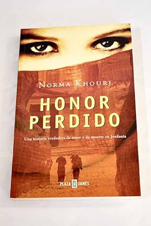Seller image for Honor perdido for sale by Alcan Libros