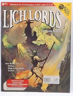 Bild des Verkufers fr Lich Lords (Role Aids/Advanced Dungeons and Dragons) zum Verkauf von Chris Korczak, Bookseller, IOBA