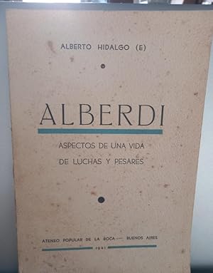 ALBERDI / FIRMADO y DEDICADO - Primera edición