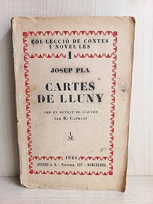 Imagen del vendedor de Cartes de lluny. Josep Pla. 1928. Cataln a la venta por Bibliomania