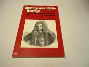 Image du vendeur pour Militrgeschichtliche Beitrge. mis en vente par Ottmar Mller