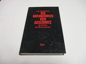 Bild des Verkufers fr Die Krematorien von Auschwitz. Die Technik des Massenmordes. zum Verkauf von Ottmar Mller