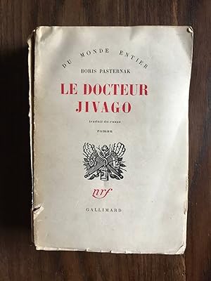 Image du vendeur pour Le docteur Jivago - collection du monde entier - traduit du russe mis en vente par Dmons et Merveilles