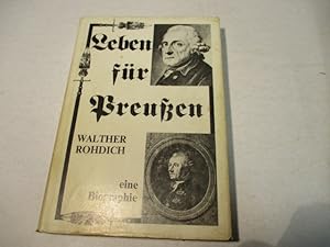 Bild des Verkufers fr Leben fr Preuen. Eine Biographie. zum Verkauf von Ottmar Mller