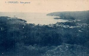 Bild des Verkufers fr POSTAL PV03054: Cadaques vista general zum Verkauf von EL BOLETIN