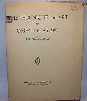 Seller image for The Technique and Art of Organ Playing for sale by Easy Chair Books