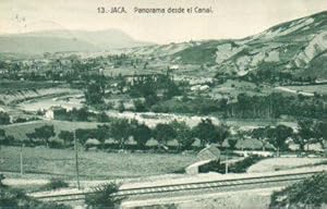 Seller image for POSTAL PV02816: Panorama desde el Canal, Jaca for sale by EL BOLETIN