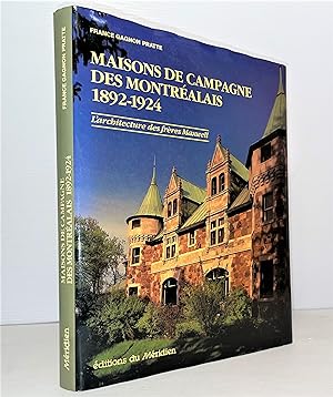 Imagen del vendedor de Maisons de campagne des montralais : l'architecture des frres Maxwell a la venta por Librairie Orphe