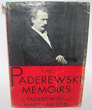 Imagen del vendedor de The Paderewski Memoirs a la venta por Easy Chair Books