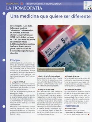 Imagen del vendedor de LAMINA V28625: La homeopatia a la venta por EL BOLETIN