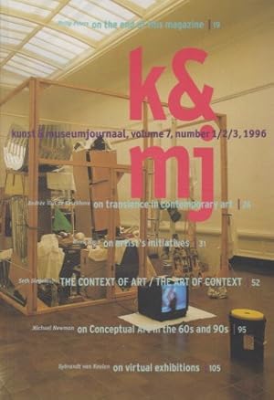 Bild des Verkufers fr k & mj ( kunst & museumjournaal, volume 7, number 1/2/3, 1996. zum Verkauf von Fundus-Online GbR Borkert Schwarz Zerfa