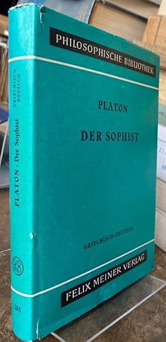 Bild des Verkufers fr Der Sophist. Griechisch-deutsch. zum Verkauf von Antiquariat Thomas Nonnenmacher