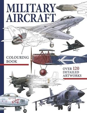 Seller image for Military Aircraft Colouring Book (Paperback) for sale by CitiRetail