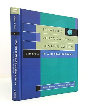Immagine del venditore per Strategic Organizational Communication: In a Global Economy (with InfoTrac venduto da The Parnassus BookShop