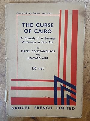 Bild des Verkufers fr THE CURSE OF CAIRO: A Comedy of a Summer Afternoon in One Act zum Verkauf von Uncle Peter's Books