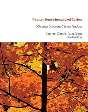 Seller image for Differential Equations and Linear Algebra: Pearson New International Edition for sale by moluna