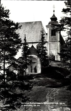 Ansichtskarte / Postkarte Gaflenz Oberösterreich, Sebaldus-Wallfahrtskirche Heiligenstein