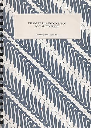 Bild des Verkufers fr Islam in the Indonesian Social Context. zum Verkauf von Asia Bookroom ANZAAB/ILAB