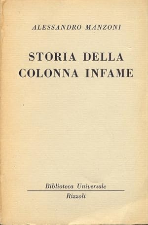 Immagine del venditore per Storia della colonna infame venduto da Librodifaccia