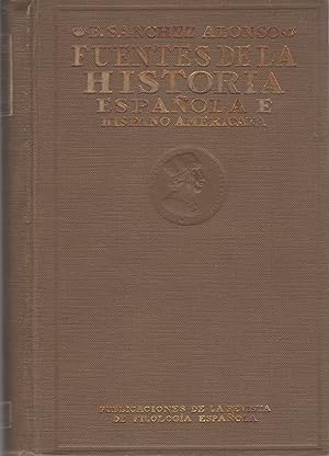 Imagen del vendedor de Fuentes de la historia espaola e hispanoamericana. Vol.I . a la venta por Librera Astarloa