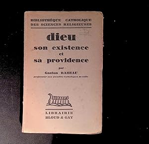 Seller image for Dieu son exitence et sa providence for sale by LibrairieLaLettre2