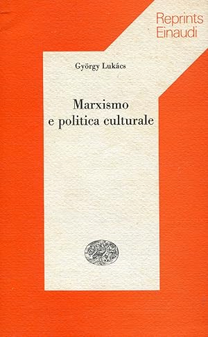 Marxismo e politica culturale