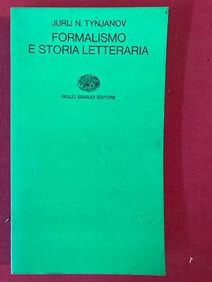 Image du vendeur pour Formalismo e Storia Letteraria. Tre Studi sulla Poesia Russa. mis en vente par Plurabelle Books Ltd
