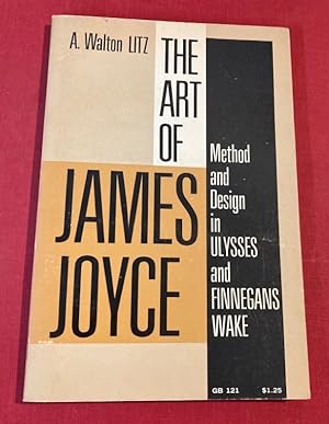 Bild des Verkufers fr The Art of James Joyce. Method and Design in Ulysses and Finnegans Wake. zum Verkauf von Plurabelle Books Ltd