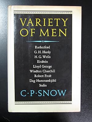 Snow C.P. Variety of men. Charles Scribner's Sons 1967.