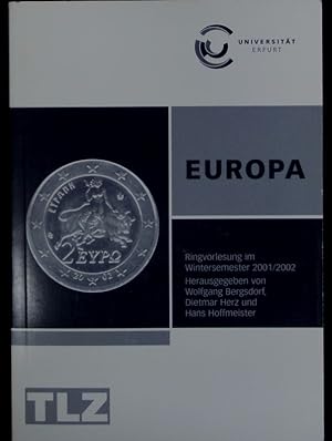Image du vendeur pour Europa. Ringvorlesung im Wintersemester 2001/2002, Universitt Erfurt. mis en vente par Antiquariat Bookfarm